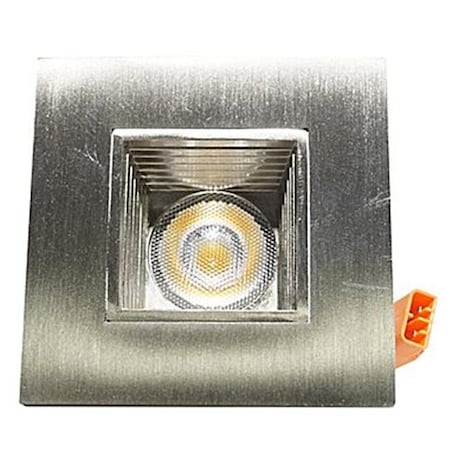 Nicor Lighting Nicor Lighting DQR2-10-120-3K-NK-BF 2 in. Square LED Downlight with Baffle Trim; Nickel - 3000K DQR2-10-120-3K-NK-BF